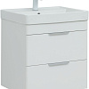 Тумба под раковину Aquanet Ирис new 60 белый глянец (2 ящика) 00310144 Тумба под раковину Aquanet Ирис new 60 белый глянец (2 ящика) 00310144