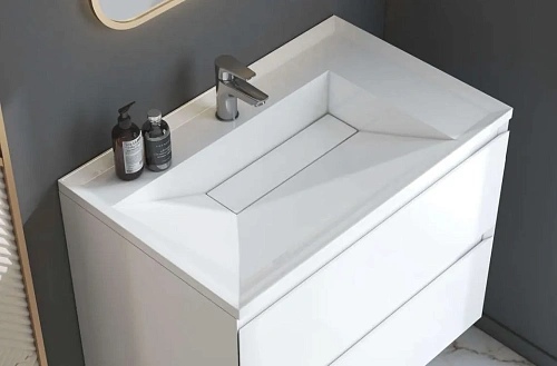 Раковина Эстет Квадро 80 ФР-00016930 800х500 накладная Раковина Эстет Квадро 80 ФР-00016930 800х500 накладная