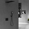Душевая система Vincea VSFW-401TMB термостатический встраиваемый, трехрежимный, черный Душевая система Vincea VSFW-401TMB термостатический встраиваемый, трехрежимный, черный