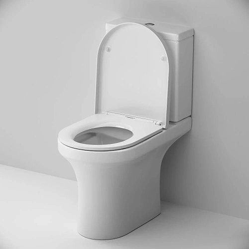 Унитаз напольный AM.PM X-Joy C85A8601SC безободковый с сиденьем микролифт Унитаз напольный AM.PM X-Joy C85A8601SC безободковый с сиденьем микролифт