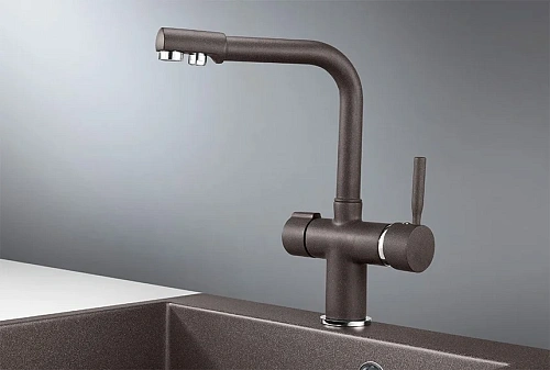 Смеситель для кухни Granula 2088, ЭСПРЕССО Смеситель для кухни Granula 2088, ЭСПРЕССО