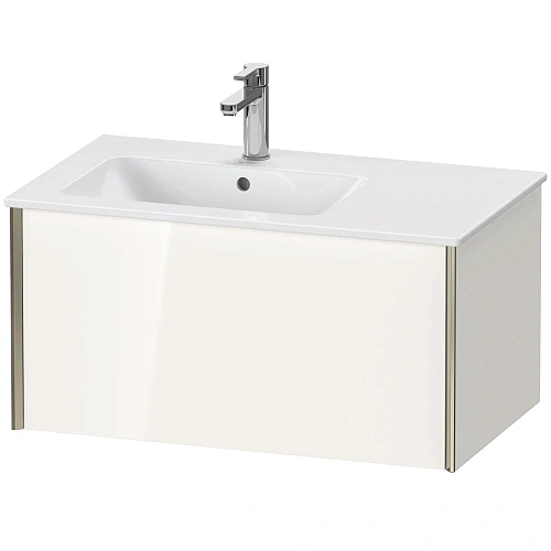 Тумба под раковину Duravit XVIU XV40260B122 подвесная 81 см белая Тумба под раковину Duravit XVIU XV40260B122 подвесная 81 см белая