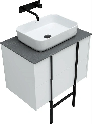 Тумба под раковину Allen Brau Reality 70 1.32004.WM белый матовый Тумба под раковину Allen Brau Reality 70 1.32004.WM белый матовый