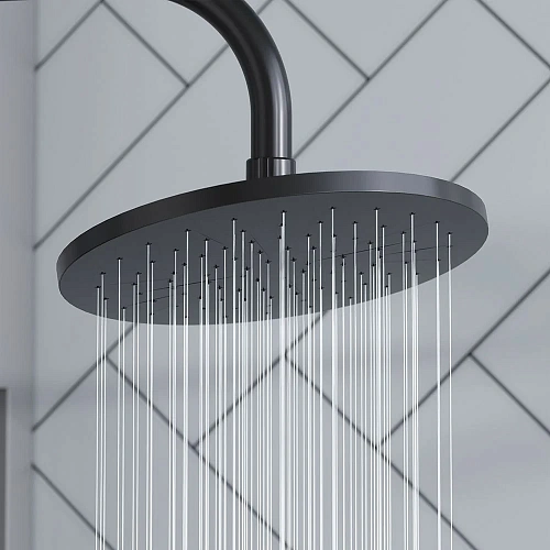 Душевая система Damixa Jupiter 977770300 черный Душевая система Damixa Jupiter 977770300 черный