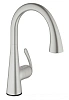 Смеситель для кухни GROHE Zedra Touch, суперсталь (30219DC1)