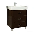 Тумба с раковиной Aquaton Америна 70 М (1A1690K1AM430) тёмно-коричневая Тумба с раковиной Aquaton Америна 70 М (1A1690K1AM430) тёмно-коричневая