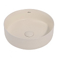 Раковина ABBER Bequem AC2108MBE накладная, светло-бежевая матовая Раковина ABBER Bequem AC2108MBE накладная, светло-бежевая матовая