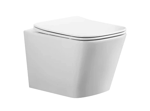 Унитаз подвесной Gid Tr2143 62257Y белый 49x34x36 с крышкой микролифт Унитаз подвесной Gid Tr2143 62257Y белый 49x34x36 с крышкой микролифт