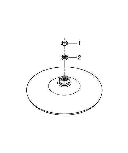 Верхний душ GROHE Tempesta 210 (26410000) хром Верхний душ GROHE Tempesta 210 (26410000) хром