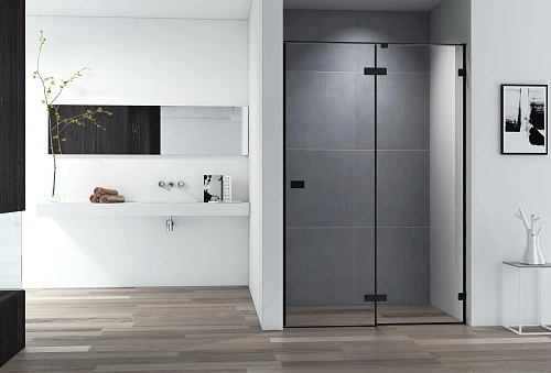 Душевая дверь CEZARES BELLAGIO-B-12-120-C-NERO 120см стекло прозрачное, профиль черный Душевая дверь CEZARES BELLAGIO-B-12-120-C-NERO 120см стекло прозрачное, профиль черный