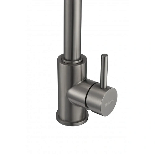 Смеситель для кухни Milacio Ultra ( MCU.555.GM ) сталь воронёная Смеситель для кухни Milacio Ultra ( MCU.555.GM ) сталь воронёная