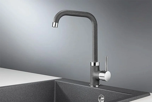 Смеситель для кухни Granula 0041, ГРАФИТ Смеситель для кухни Granula 0041, ГРАФИТ
