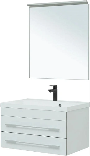 Тумба под раковину Aquanet Верона 75 New белый матовый 00272422 Тумба под раковину Aquanet Верона 75 New белый матовый 00272422