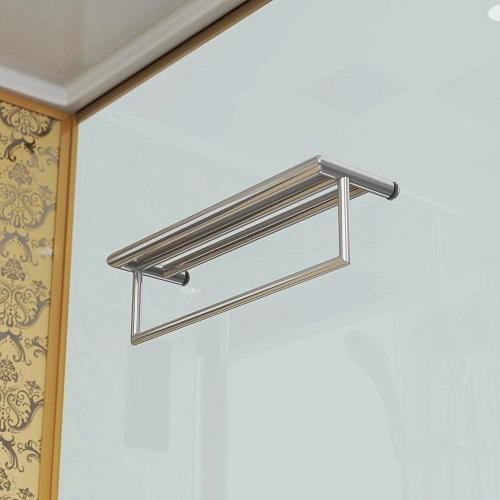 Душевая кабина Niagara Luxe NG-7714G (1000x900х2150) низкий поддон стенки золото Душевая кабина Niagara Luxe NG-7714G (1000x900х2150) низкий поддон стенки золото