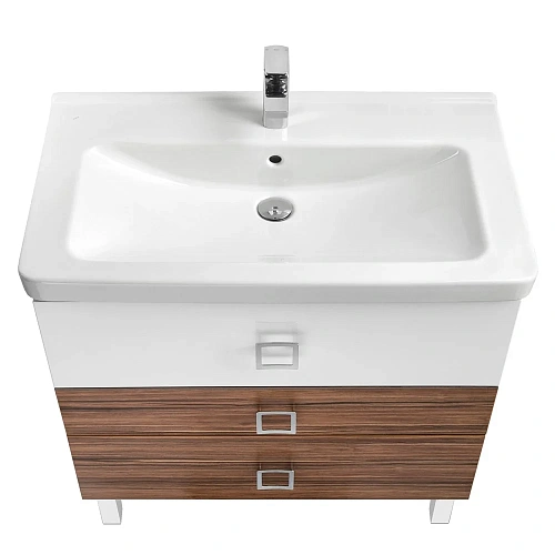 Тумба под раковину Aquaton Стамбул 85 М эбони темный 1A145901ST560 Тумба под раковину Aquaton Стамбул 85 М эбони темный 1A145901ST560