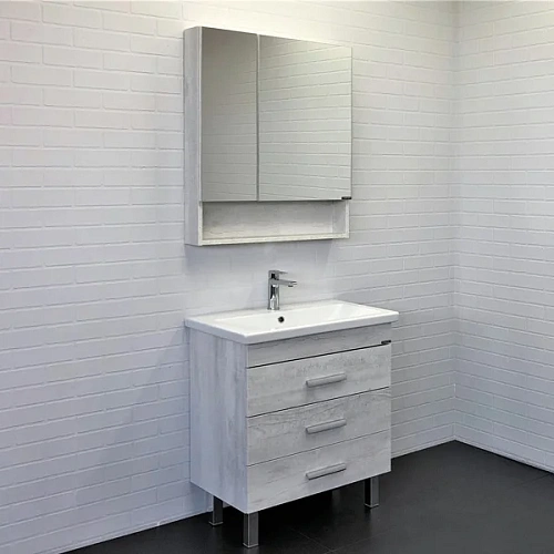 Тумба с раковиной Comforty Никосия-70Н 00-00005793 дуб белый раковина Como 70 Тумба с раковиной Comforty Никосия-70Н 00-00005793 дуб белый раковина Como 70