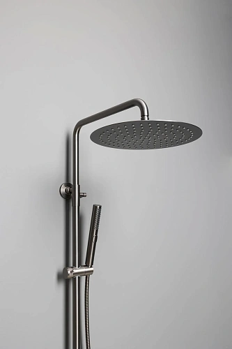 Душевая система Allen Brau Priority 5.31A10-MG графит браш Душевая система Allen Brau Priority 5.31A10-MG графит браш