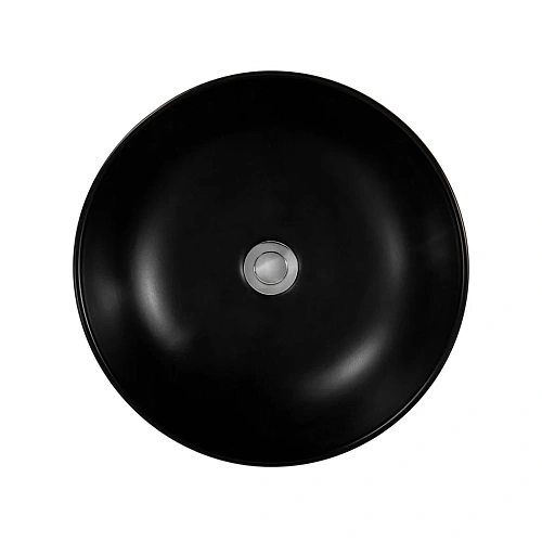 Раковина Aquatek ЕВРОПА AQ5558-MB 415x415x135, матовый черный, накладная Раковина Aquatek ЕВРОПА AQ5558-MB 415x415x135, матовый черный, накладная