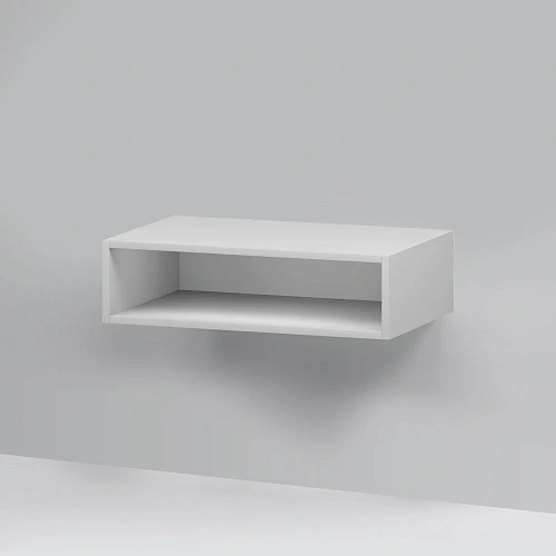 Полка под тумбу AM.PM Gem M90OHX0750WG 75 см, цвет белый, глянец Полка под тумбу AM.PM Gem M90OHX0750WG 75 см, цвет белый, глянец