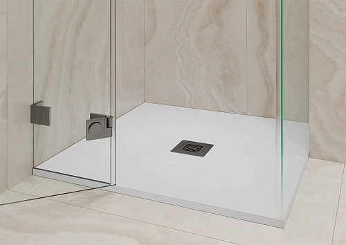 Душевой поддон STAROhome LITE 80х80 WHITE MATT, LITE 1237476 из искусственного камня Душевой поддон STAROhome LITE 80х80 WHITE MATT, LITE 1237476 из искусственного камня