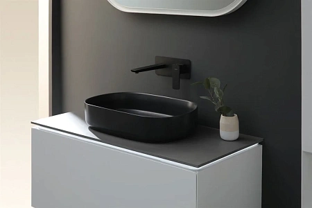 Раковина Allen Brau Fantasy 55 4.11022.31 черный матовый Раковина Allen Brau Fantasy 55 4.11022.31 черный матовый