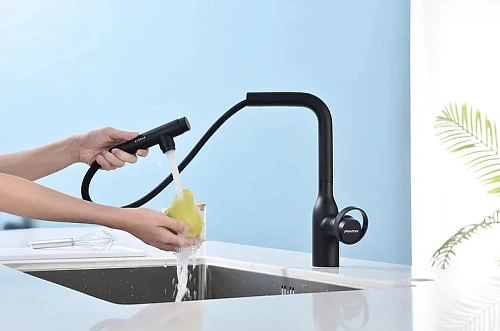 Смеситель для кухни Paulmark URBAN антрацит Ur213104-AN Смеситель для кухни Paulmark URBAN антрацит Ur213104-AN