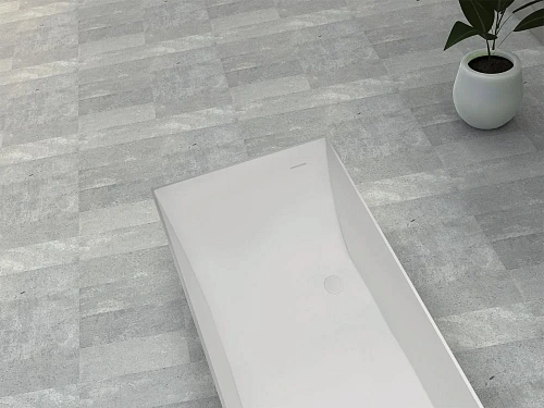 Ванна отдельностоящая ABBER AS9640-1.7 170x72 универсальная, белая матовая, искусственный камень Ванна отдельностоящая ABBER AS9640-1.7 170x72 универсальная, белая матовая, искусственный камень