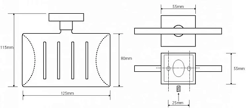 Мыльница Bemeta BETA 132208082 Мыльница Bemeta BETA 132208082