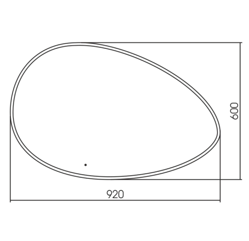 Зеркало SILVER MIRRORS Omega 920х600 (LED-00002556) Зеркало SILVER MIRRORS Omega 920х600 (LED-00002556)