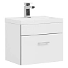 Тумба с раковиной Aquanet Верона 50 белый (подвесная 1 ящик) 00287665 Тумба с раковиной Aquanet Верона 50 белый (подвесная 1 ящик) 00287665