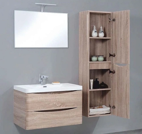 Шкаф-пенал BelBagno Ancona-N ANCONA-N-1700-2A-SC-WO-L левый 350x350 мм Шкаф-пенал BelBagno Ancona-N ANCONA-N-1700-2A-SC-WO-L левый 350x350 мм