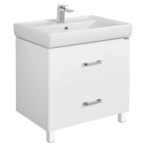 Тумба под раковину Aquaton Америна 80 Н белый 1A169401AM010 Тумба под раковину Aquaton Америна 80 Н белый 1A169401AM010