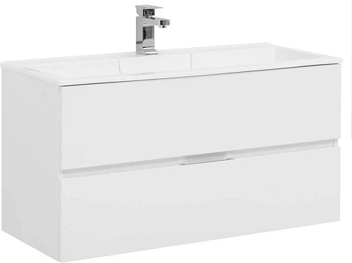 Тумба под раковину Aquanet Алвита 100 белый 00235341 Тумба под раковину Aquanet Алвита 100 белый 00235341