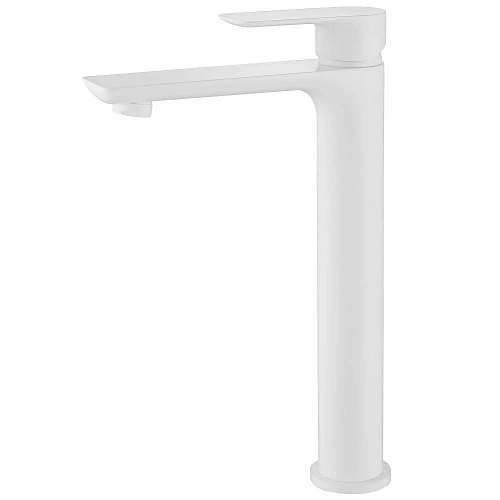 Смеситель для раковины ABBER Weiss Insel AF8011FW белый матовый Смеситель для раковины ABBER Weiss Insel AF8011FW белый матовый