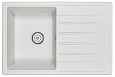 Кухонная мойка Granula 7602, БЕЛЫЙ, СтандАРТ кварц 760х500 Кухонная мойка Granula 7602, БЕЛЫЙ, СтандАРТ кварц 760х500