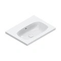 Раковина Catalano Alvea 0620600001 60x46 подвесная/мебельная, белый глянцевыйл Раковина Catalano Alvea 0620600001 60x46 подвесная/мебельная, белый глянцевыйл