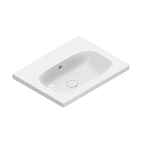 Раковина Catalano Alvea 0620600001 60x46 подвесная/мебельная, белый глянцевыйл Раковина Catalano Alvea 0620600001 60x46 подвесная/мебельная, белый глянцевыйл