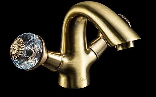 Смеситель для раковины Boheme FLORA бронза 311-FL Смеситель для раковины Boheme FLORA бронза 311-FL