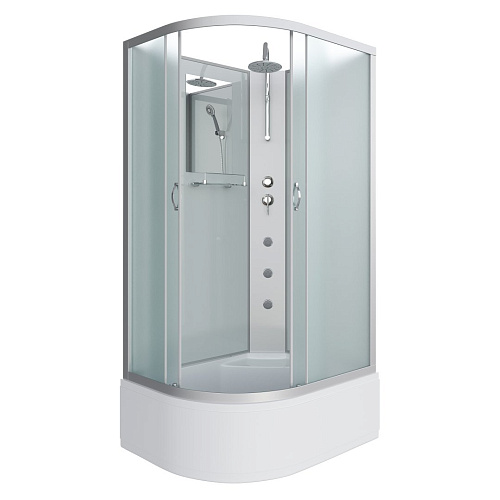 Душевая кабина Niagara Classic NG-2310-14RBKTG (1200х800х2100) высокий поддон (40см) стекло матовое 23101424RBKTG Душевая кабина Niagara Classic NG-2310-14RBKTG (1200х800х2100) высокий поддон (40см) стекло матовое 23101424RBKTG