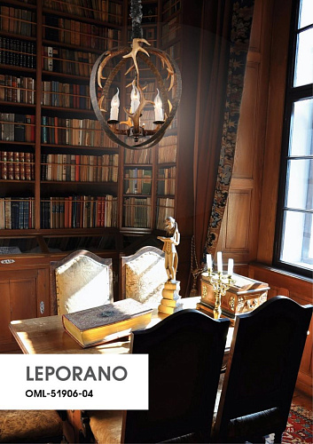 Светильник подвесной Omnilux Leporano OML-51906-04 Светильник подвесной Omnilux Leporano OML-51906-04