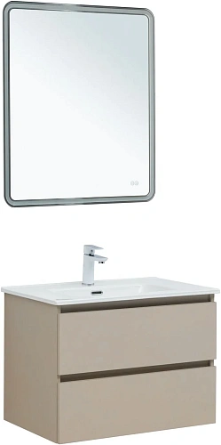 Тумба под раковину Aquanet Вега 2.0 70 бежевый 00337942 подвесная Тумба под раковину Aquanet Вега 2.0 70 бежевый 00337942 подвесная