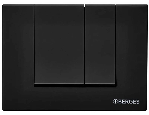 Комплект унитаза BERGES FLOE Rimless с инсталляцией NOVUM525, кнопка S5 SoftTouch черная, сидение ми 043230 Комплект унитаза BERGES FLOE Rimless с инсталляцией NOVUM525, кнопка S5 SoftTouch черная, сидение ми 043230