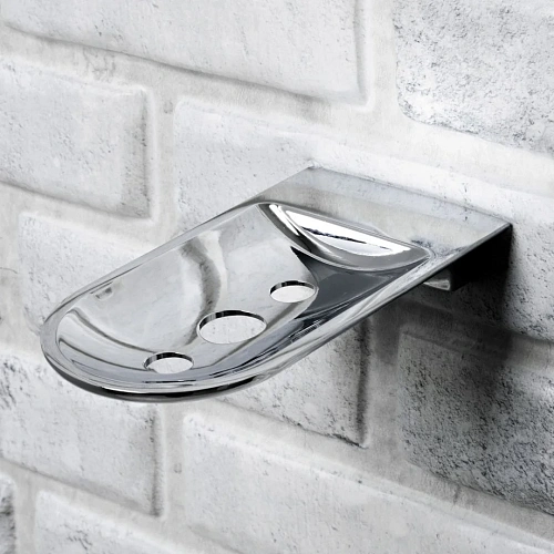 Мыльница WasserKRAFT Kammel K-8369 хром Мыльница WasserKRAFT Kammel K-8369 хром