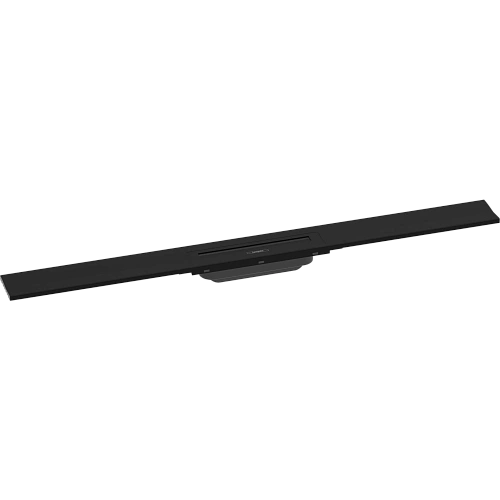 Решетка для водоотводящего желоба Hansgrohe RainDrain Flex, 90 см, укорачиваемая 56052670, матовый ч Решетка для водоотводящего желоба Hansgrohe RainDrain Flex, 90 см, укорачиваемая 56052670, матовый ч