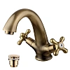 Смеситель для раковины Lemark Vintage LM2806B, бронза