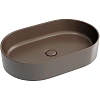 Раковина Ceramica Nova ELEMENT CN6048MDB Темно-Коричневый матовый накладная Раковина Ceramica Nova ELEMENT CN6048MDB Темно-Коричневый матовый накладная