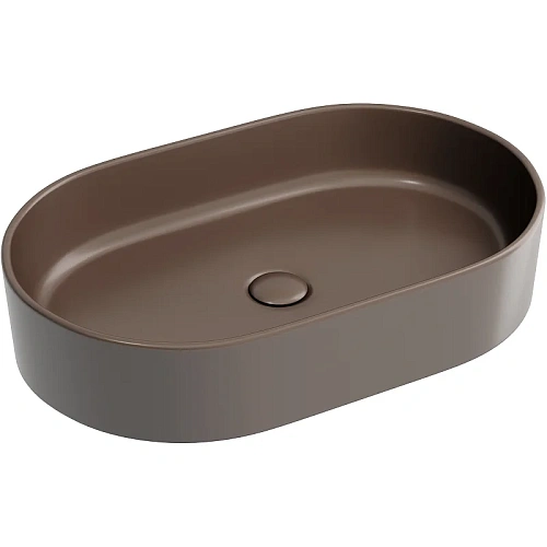 Раковина Ceramica Nova ELEMENT CN6048MDB Темно-Коричневый матовый накладная Раковина Ceramica Nova ELEMENT CN6048MDB Темно-Коричневый матовый накладная