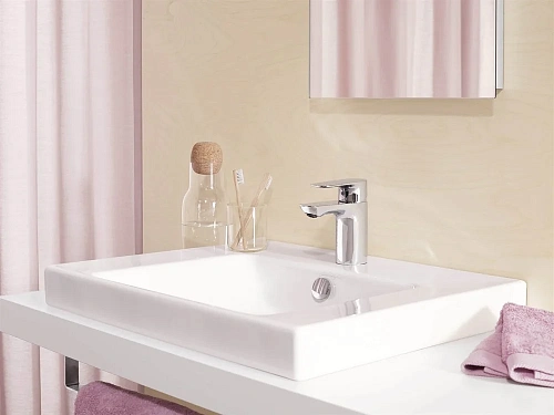 Смеситель для раковины Jacob Delafon Aleo E98332-CP с донным клапаном Смеситель для раковины Jacob Delafon Aleo E98332-CP с донным клапаном