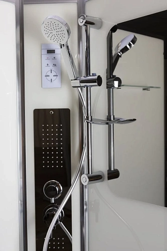 Душевая кабина Niagara Premium NG-6001-01G (900х900х2100) низкий поддон (16 см) стекло прозрачное 60010114G Душевая кабина Niagara Premium NG-6001-01G (900х900х2100) низкий поддон (16 см) стекло прозрачное 60010114G