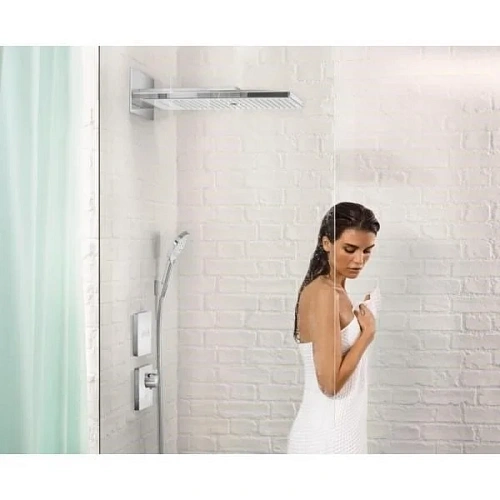 Смеситель для душа hansgrohe ShowerSelect Highfow с отдельным выводом для ручного душа 15735400. Смеситель для душа hansgrohe ShowerSelect Highfow с отдельным выводом для ручного душа 15735400.